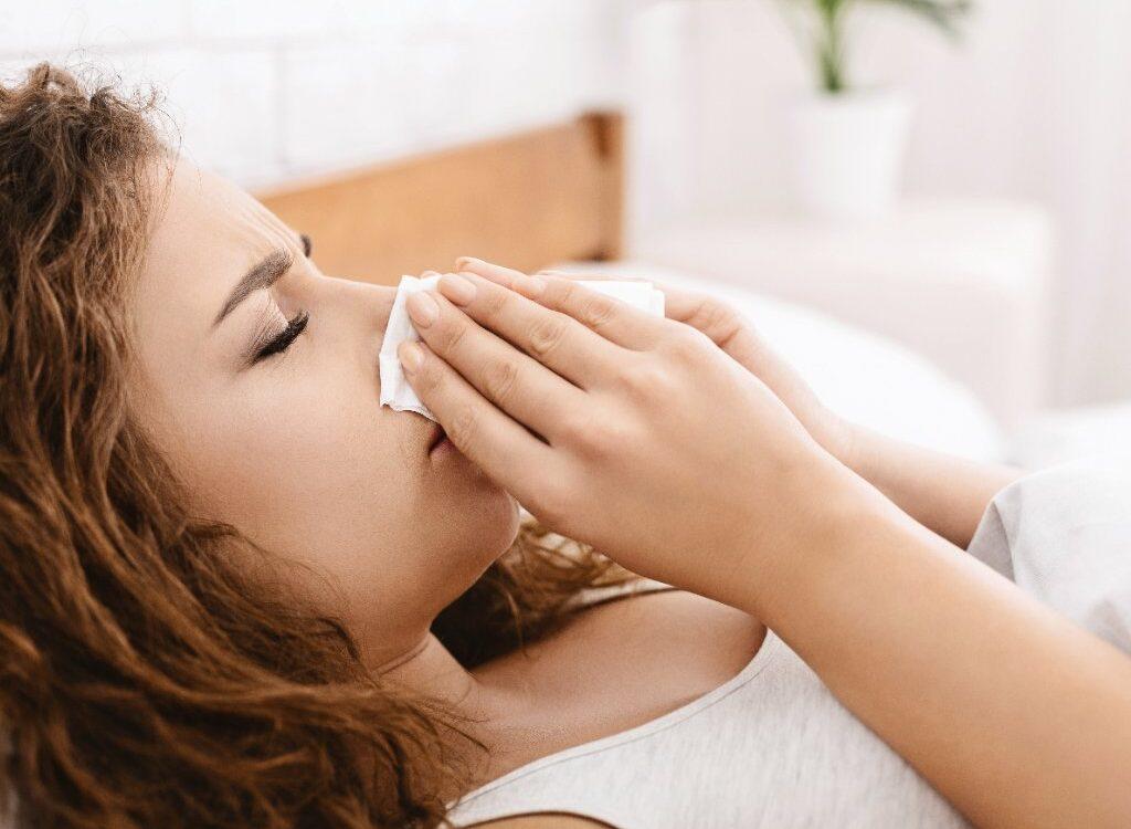 katar rano po przebudzeniu