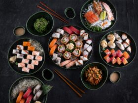 Zamówienie na dowóz sushi w Krakowie