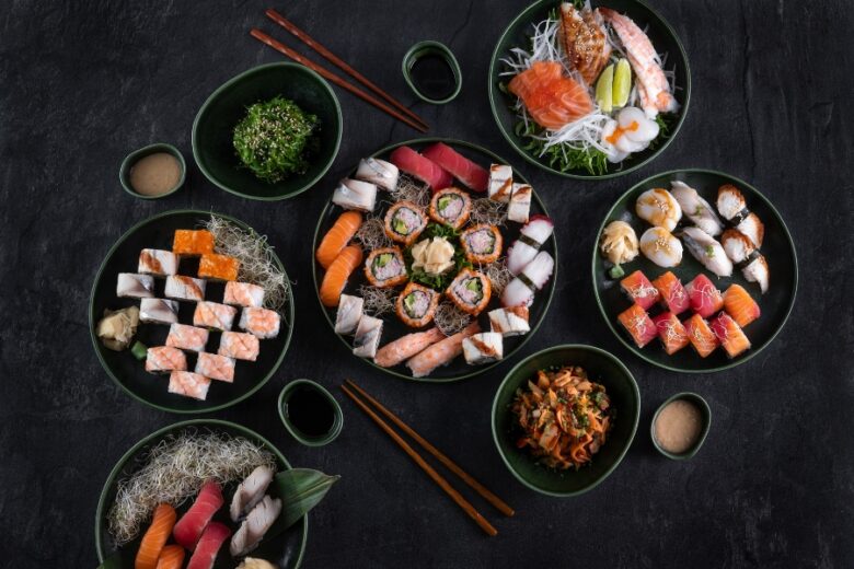 Zamówienie na dowóz sushi w Krakowie